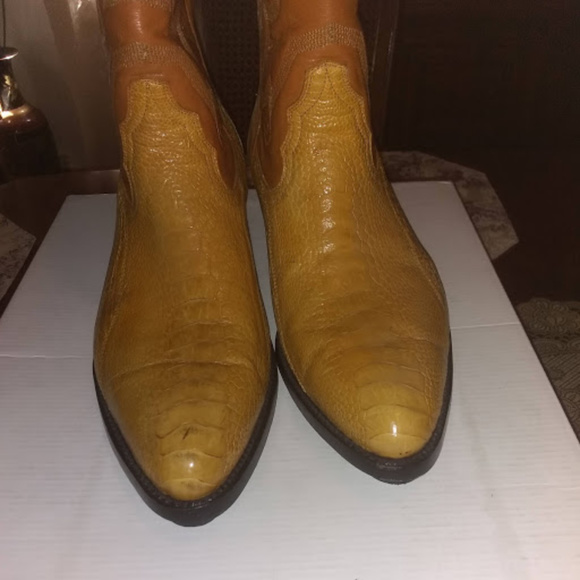 Giorgio Cosani Cowboy Boots -Butter